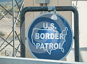 U.S. Border Patrol at the Mexican border
