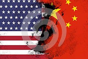 USA and CHINA conflict  international relations crisis