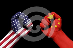 USA and China , international relations crisis