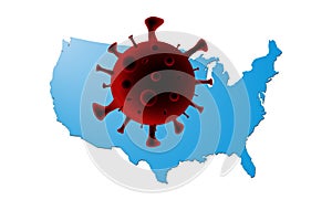 USA coronavirus Infection