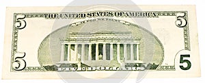 USA currancy banknote