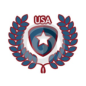 usa design. Vector illustration decorative background design