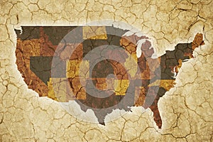 USA Drought Background