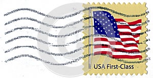 USA First Class Postage Stamp