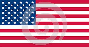 La bandera de estados UNIDOS, tamaño xxl de la bandera, los verdaderos colores de pantone convertir a RGB, todas las proporciones precisas, como se especifica en el Código de los Estados unidos.