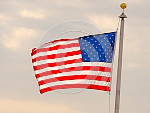 USA flag background. American symbol of fourth of July Independence Day, democracy and patriotism