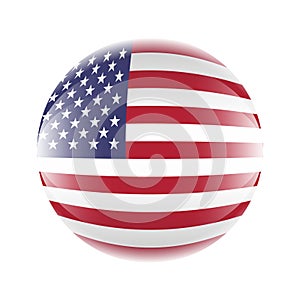 USA flag icon in the