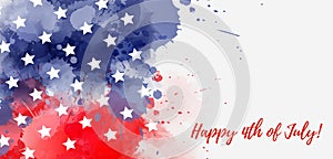 USA Happy 4th of July background