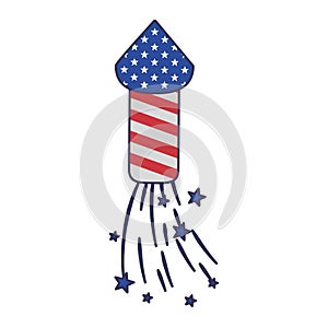 Usa independence 4th july cartoon