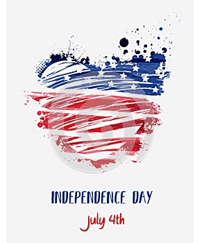 USA Independence day background