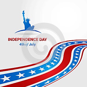 USA Indpendence day design vector