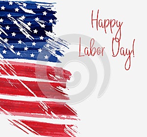 USA Labor day background