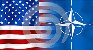 Usa-Nato Flag