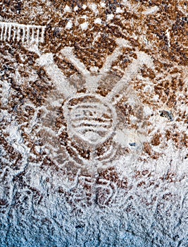 Weepah Spring Spirit Petroglyph