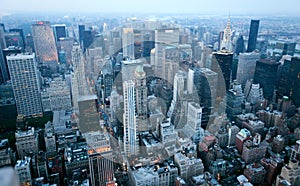 USA, New York from Empire State Building photo