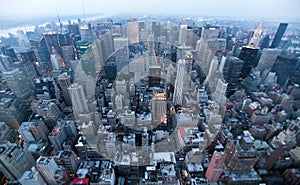 USA, New York from Empire State Building