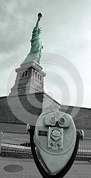 USA. New-York. Statue of Liberty