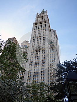 USA. New-York. Woolworth Building