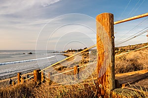 USA Pacific coast, Leo Carrillo State Beach, California.