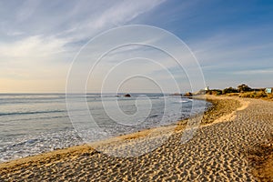 USA Pacific coast, Leo Carrillo State Beach, California. photo