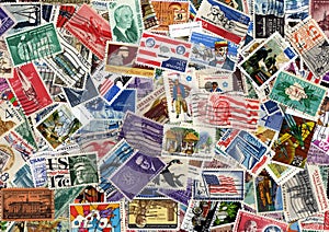 USA postage stamp collection