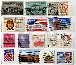 USA postage stamps