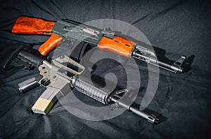 USA rifle versus soviet union rifle