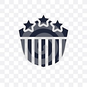 Usa shield transparent icon. Usa shield symbol design from Unite