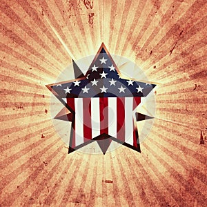 USA star