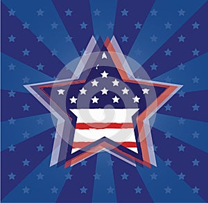 USA star