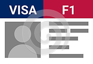 USA student viza F1. Visa in the United States study for foreign students.