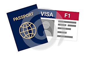 USA student viza F1. Visa in the United States study for foreign students.