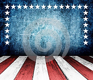 USA style background