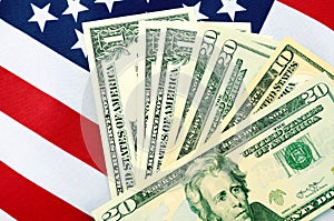 USA Tax Day, April 15, or money, savings and finance concept