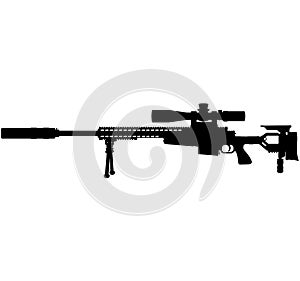 USA United States Army and United States Armed Forces, Marine Corps G22 special Sniper rifle of the Bundeswehr, Armed forces Milit photo