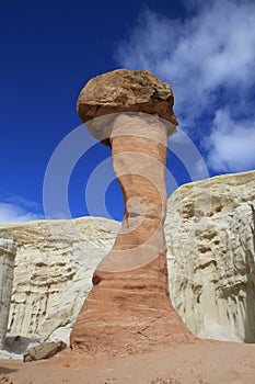 USA, Uta/Staircase Escalante - Toadstool Hoodoo