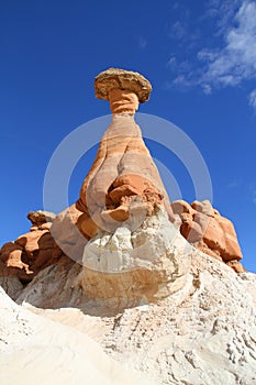 USA, Utah/Staircase Escalante: Toadstool Hoodoo