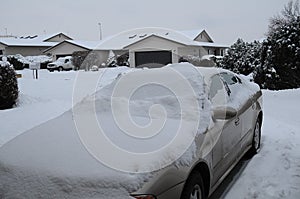 USA WEATHER_HEAVY SNOW FALL ON CHRISTMAS DAY