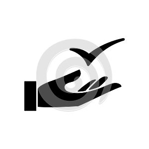 Usability icon, vector illustration