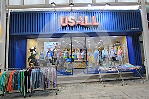 Usall shop in Seoul, South Korea