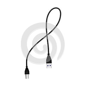 USB A-B Cable Composition