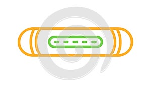 USB cable connector, for device charging and data transfer, vector design Generative AI