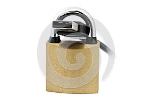 USB cable and Padlock