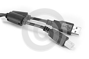 USB Cable, USB Connector for printer or external harddisk