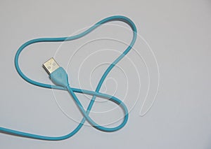 USB cable, accessories for transfer data from the other device to computer or laptop ,technology for network connection.