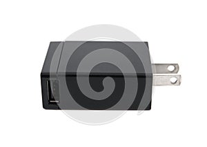 USB charger isolated on white background