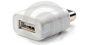 Usb Charger Isolated On White Background