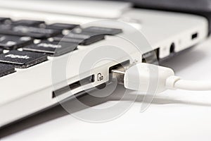 USB connection port