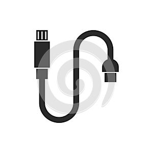 USB data transfer,cable icon