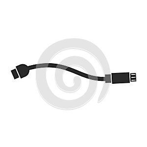 USB data transfer,cable icon